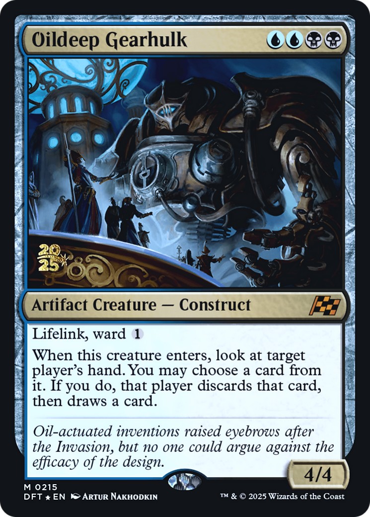 2025 Magic: The Gathering Aetherdrift Promos 2025 Magic: The Gathering Aetherdrift Promos #215s trading card