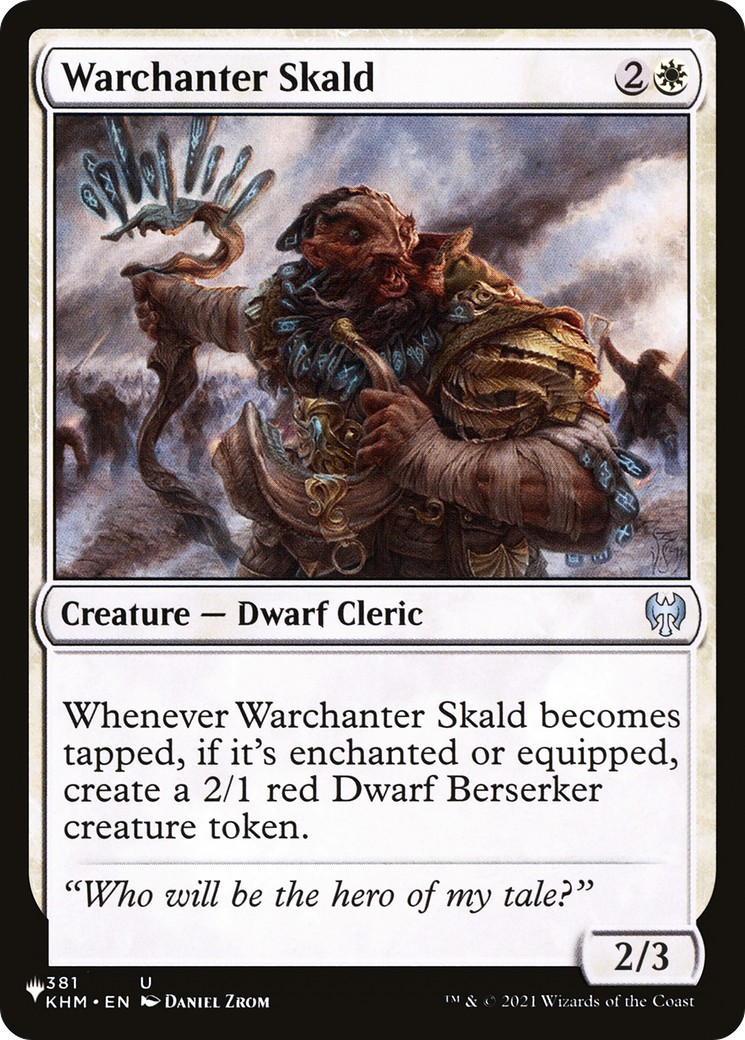 2022 Magic: The Gathering The List 2022 Magic: The Gathering The List #KHM-381 trading card