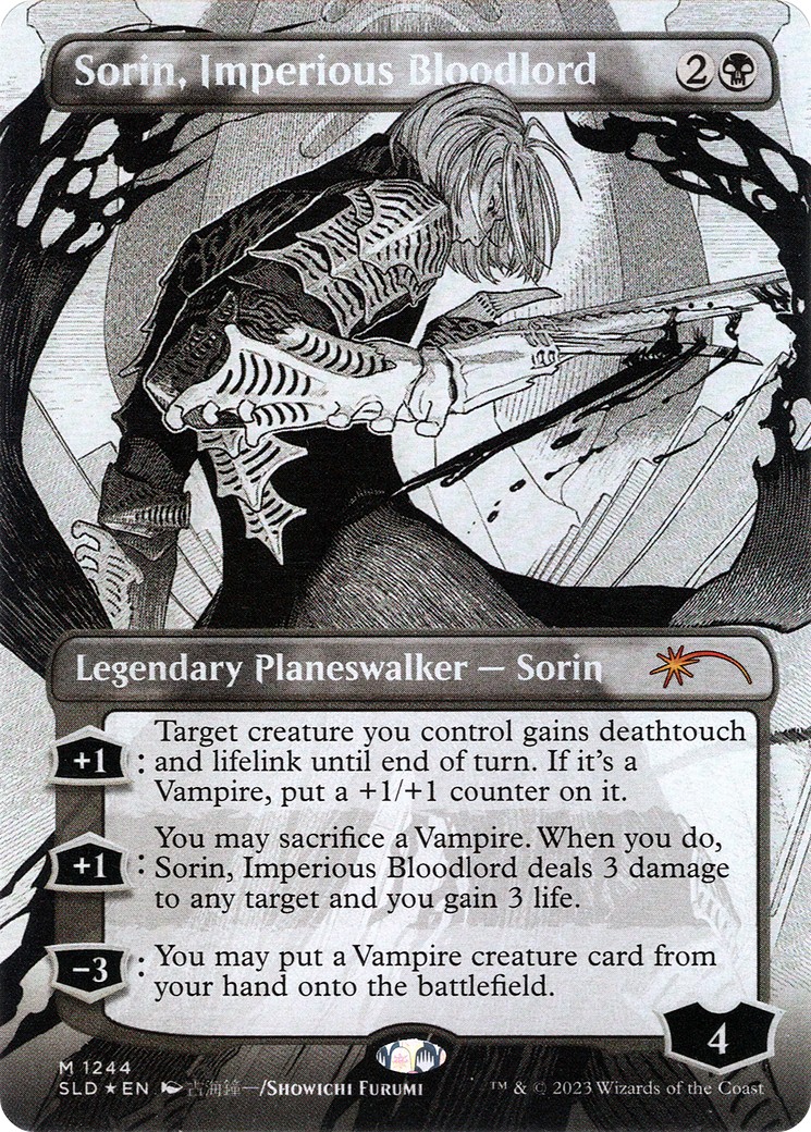 2023 Magic: The Gathering Secret Lair Drop 2023 Magic: The Gathering Secret Lair Drop #1244 trading card