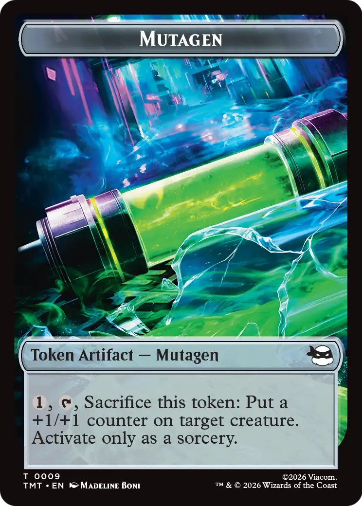 2026 Magic: The Gathering Teenage Mutant Ninja Turtles Tokens 2026 Magic: The Gathering Teenage Mutant Ninja Turtles Tokens #
