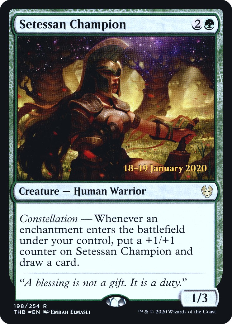 2020 Magic: The Gathering Theros Beyond Death Promos 2020 Magic: The Gathering Theros Beyond Death Promos #198s trading card