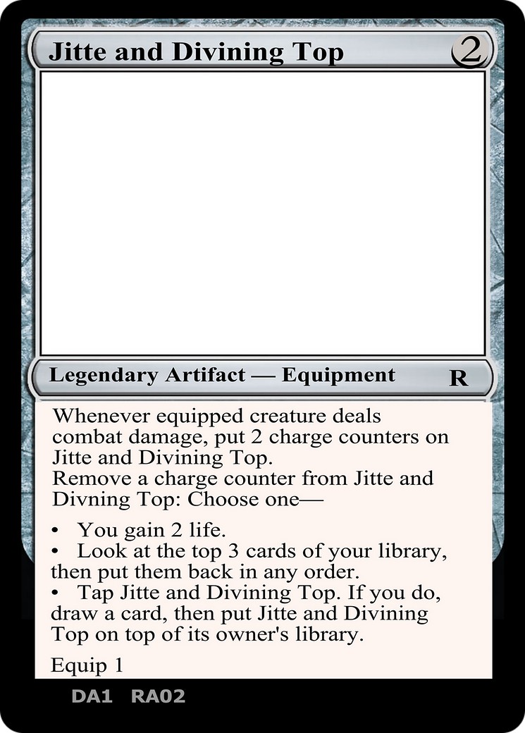 Jitte and Divining Top - Image 1
