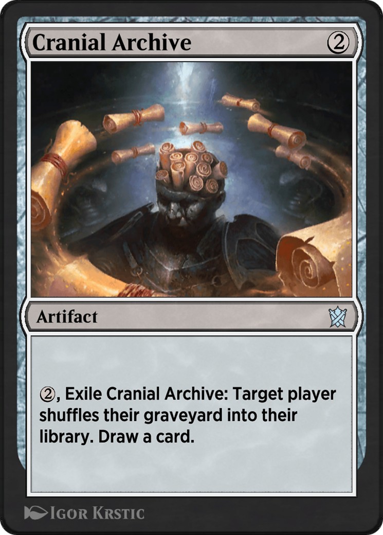 2023 Magic: The Gathering Khans of Tarkir Cranial Archive #218y trading card