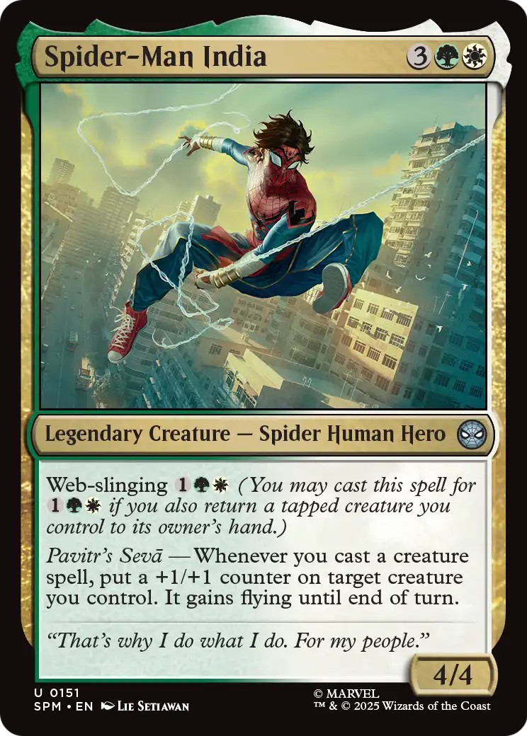 2025 Magic: The Gathering Marvel's Spider-Man 2025 Magic: The Gathering Marvel's Spider-Man #151 trading card