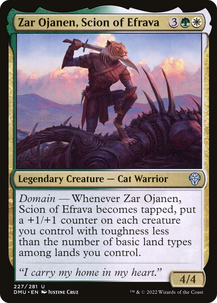Zar Ojanen, Scion of Efrava - Image 1