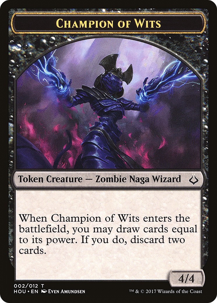 2017 Magic: The Gathering Hour of Devastation Tokens 2017 Magic: The Gathering Hour of Devastation Tokens #2 trading card