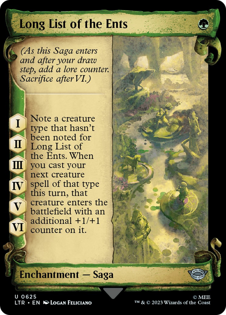 Long List of the Ents - Image 1