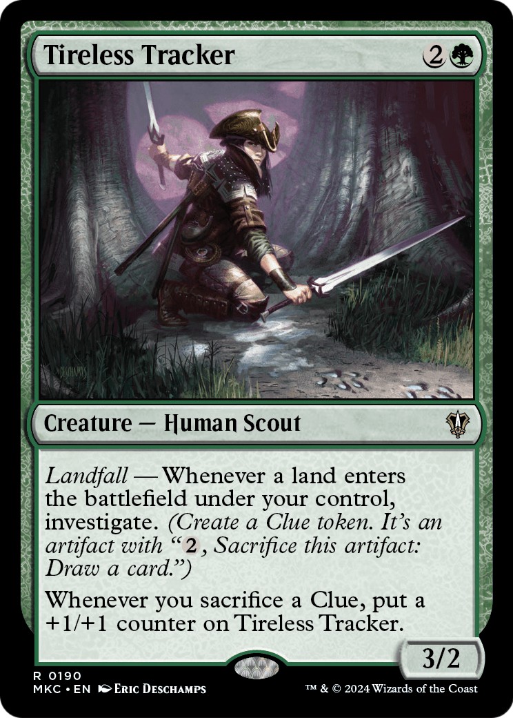 2024 Magic: The Gathering Murders at Karlov Manor 2024 Magic: The Gathering Murders at Karlov Manor #190 trading card