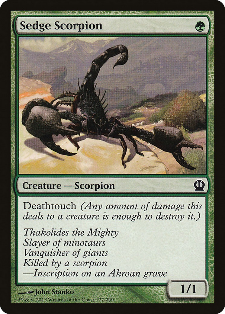 2013 Magic: The Gathering Theros 2013 Magic: The Gathering Theros #177 trading card