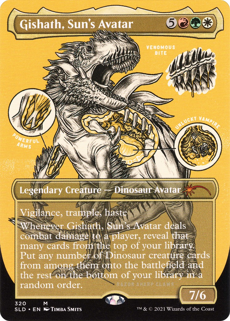 2021 Magic: The Gathering Secret Lair Drop 2021 Magic: The Gathering Secret Lair Drop #320 trading card