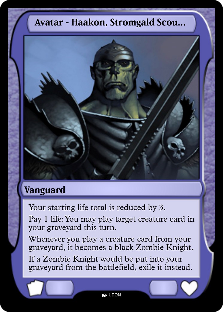 Haakon, Stromgald Scourge Avatar - Image 1