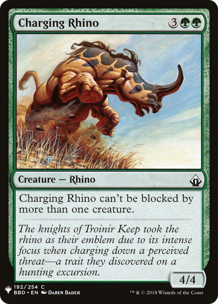 2019 Magic: The Gathering The List 2019 Magic: The Gathering The List #BBD-192 trading card