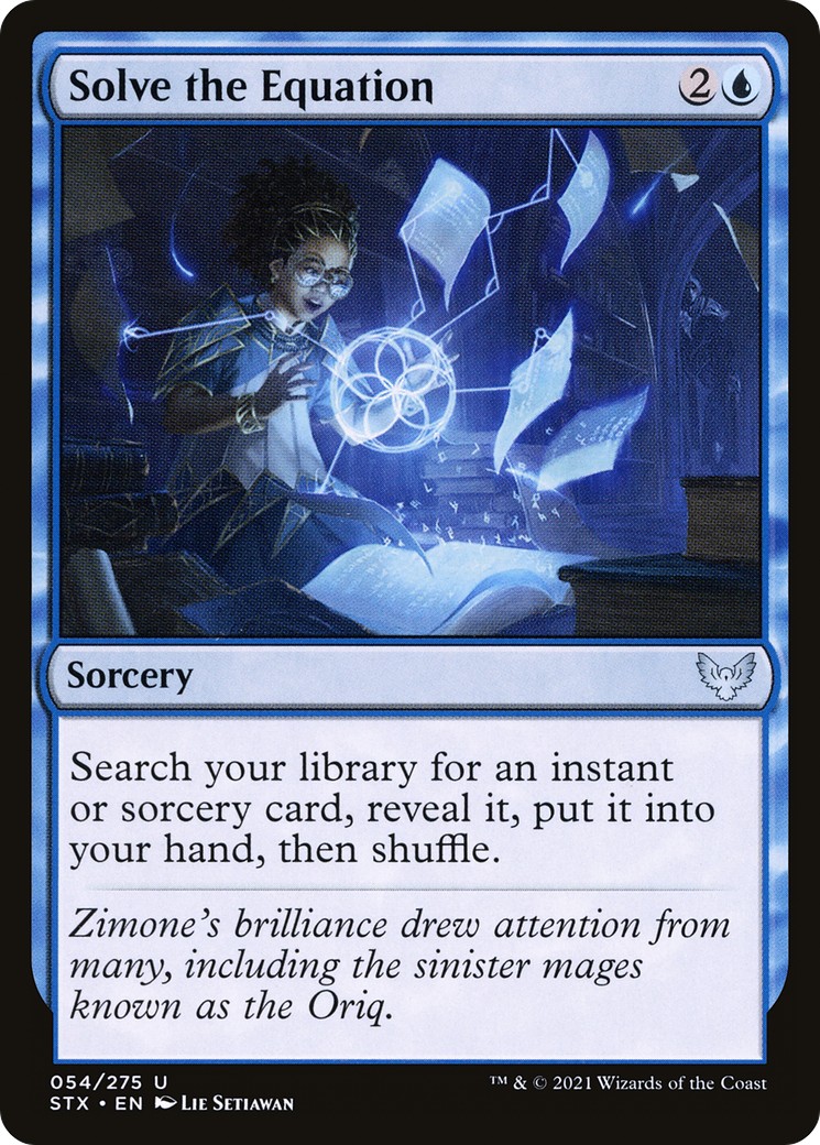 2021 Magic: The Gathering Strixhaven: School of Mages 2021 Magic: The Gathering Strixhaven: School of Mages #54 trading card