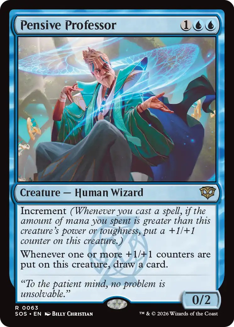 Pensive Professor - Image 1