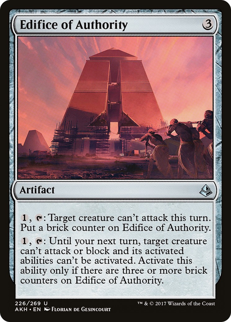 2017 Magic: The Gathering Amonkhet 2017 Magic: The Gathering Amonkhet #226 trading card