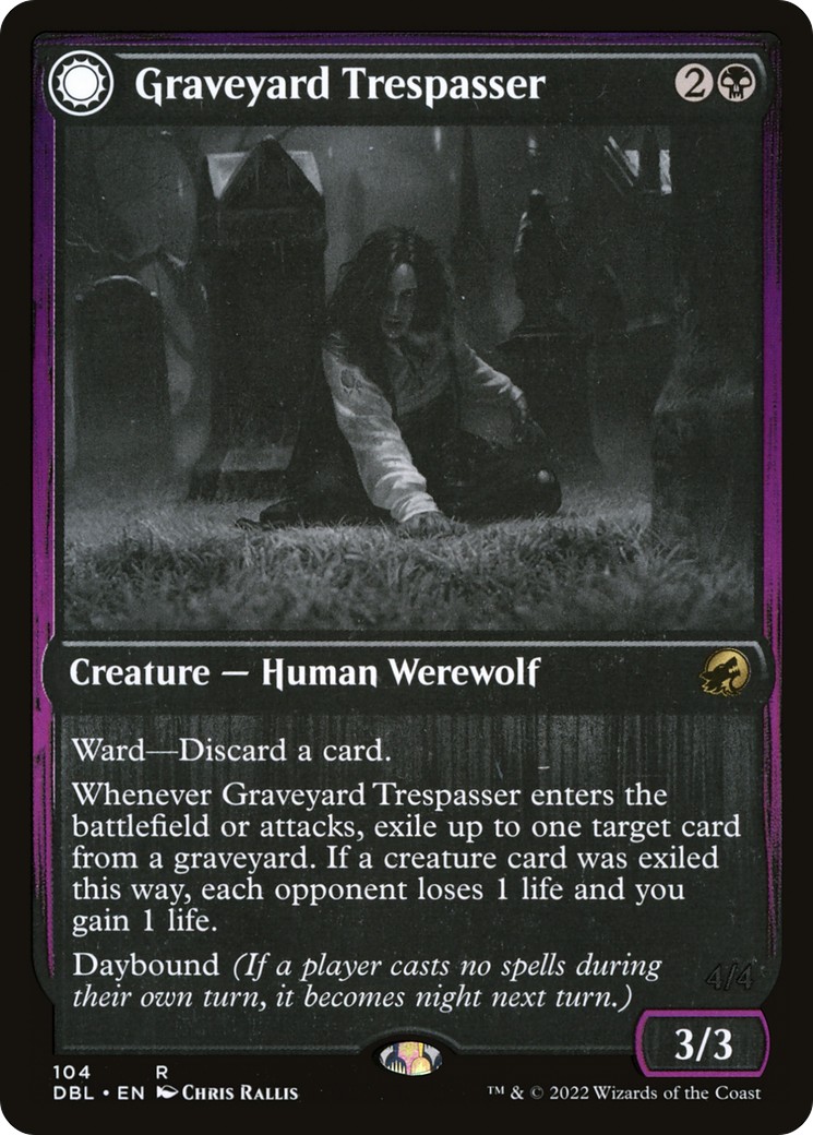 Graveyard Trespasser // Graveyard Glutton - Image 1