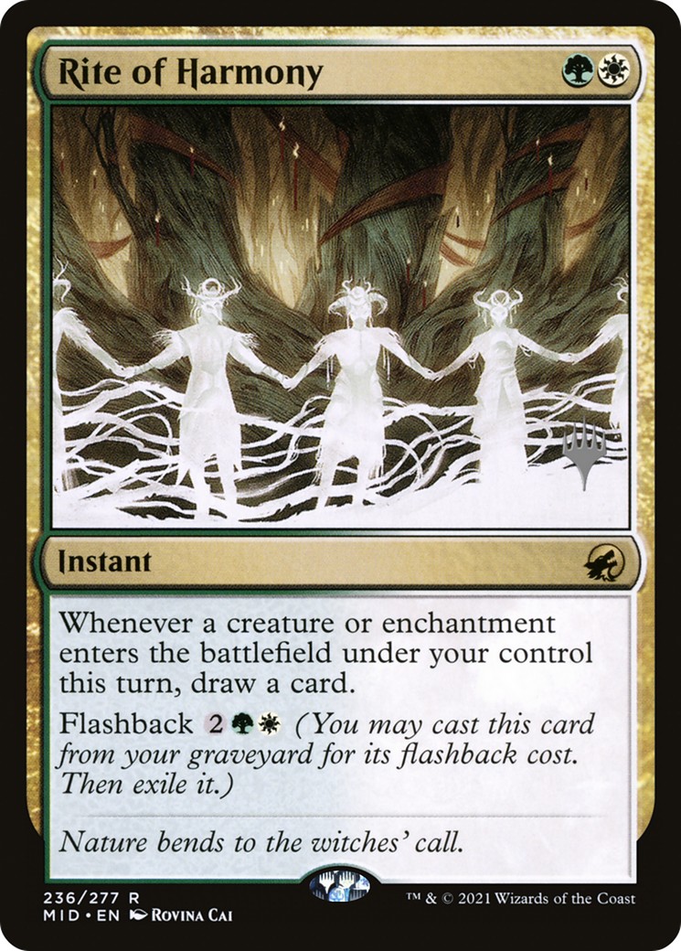 2021 Magic: The Gathering Innistrad: Midnight Hunt Promos 2021 Magic: The Gathering Innistrad: Midnight Hunt Promos #236p tra