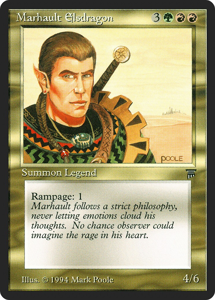1994 Magic: The Gathering Legends 1994 Magic: The Gathering Legends #244 trading card