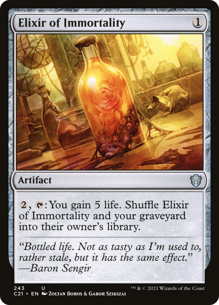 2021 Magic: The Gathering Commander 2021 Magic: The Gathering Commander #243 trading card