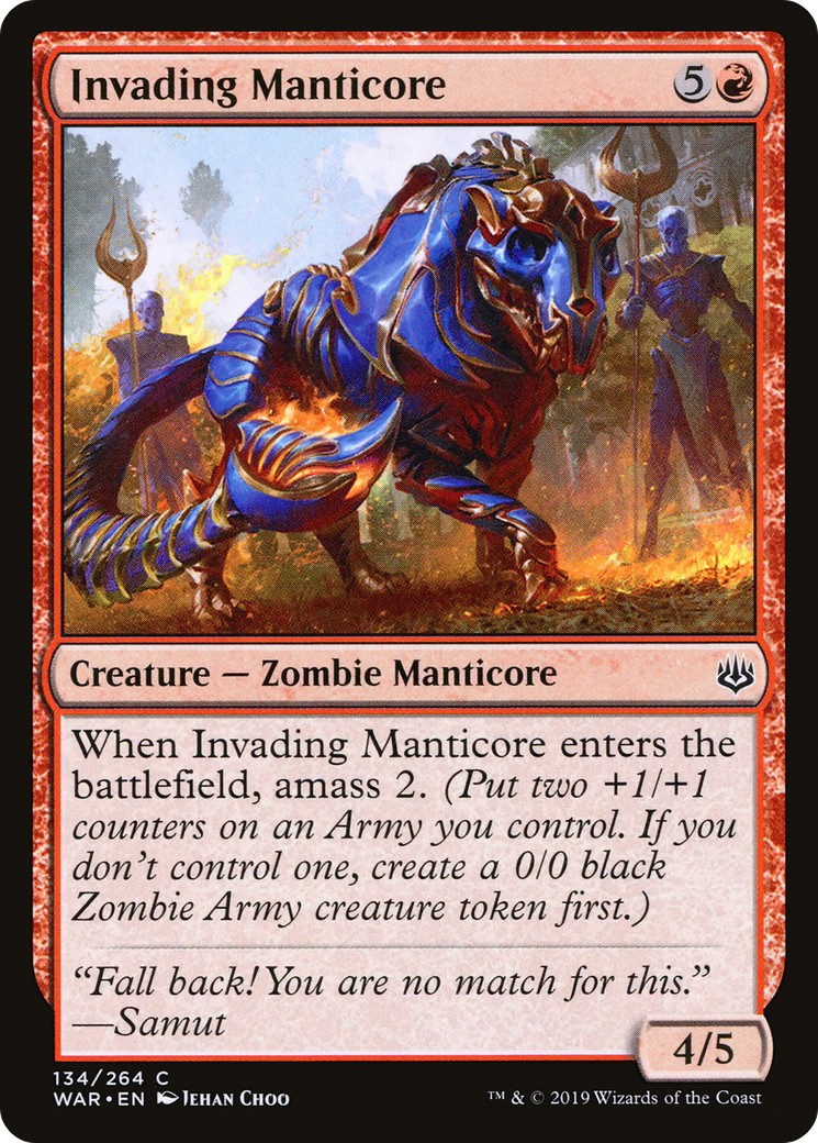 Invading Manticore - Image 1