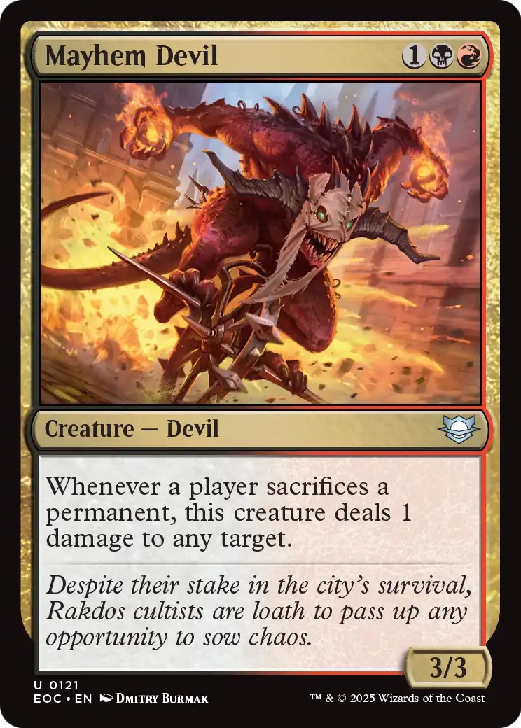 2025 Magic: The Gathering Edge of Eternities 2025 Magic: The Gathering Edge of Eternities #121 trading card