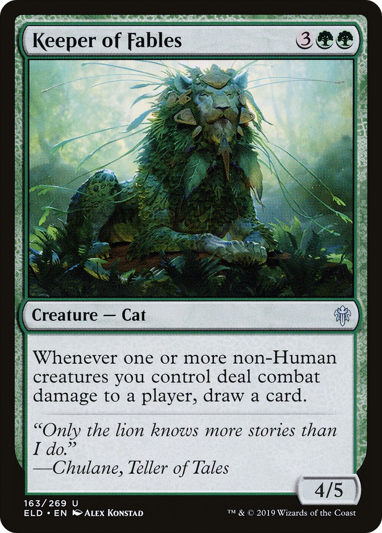 2019 Magic: The Gathering Throne of Eldraine 2019 Magic: The Gathering Throne of Eldraine #163 trading card