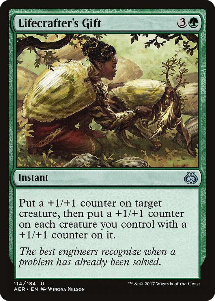 2017 Magic: The Gathering Aether Revolt 2017 Magic: The Gathering Aether Revolt #114 trading card