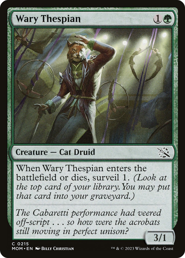 2023 Magic: The Gathering March of the Machine 2023 Magic: The Gathering March of the Machine #215 trading card
