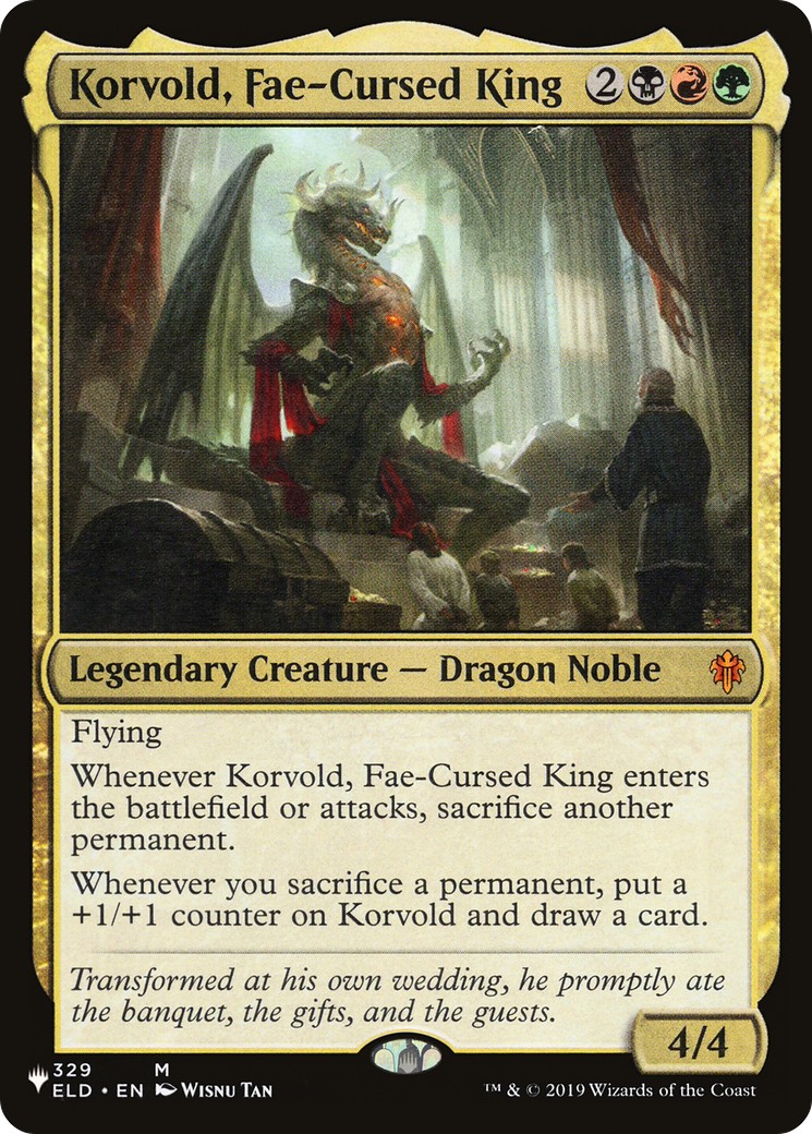 2021 Magic: The Gathering The List 2021 Magic: The Gathering The List #ELD-329 trading card