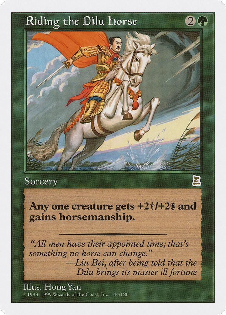 Riding the Dilu Horse - Image 1