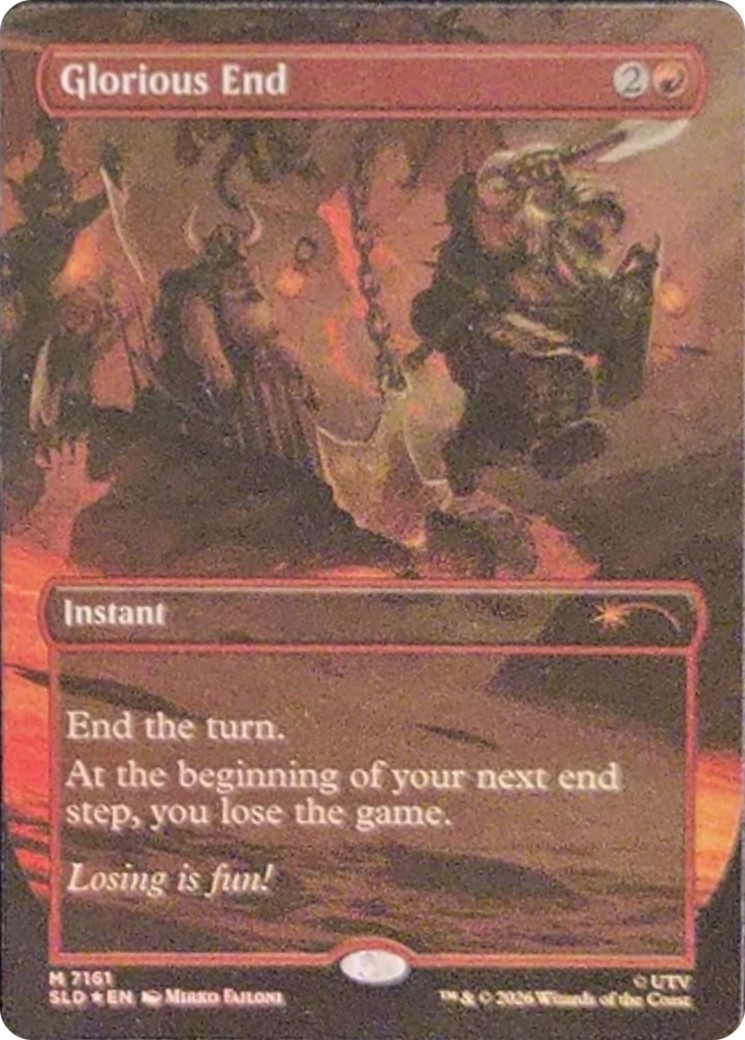 2026 Magic: The Gathering Secret Lair Drop 2026 Magic: The Gathering Secret Lair Drop #7161 trading card