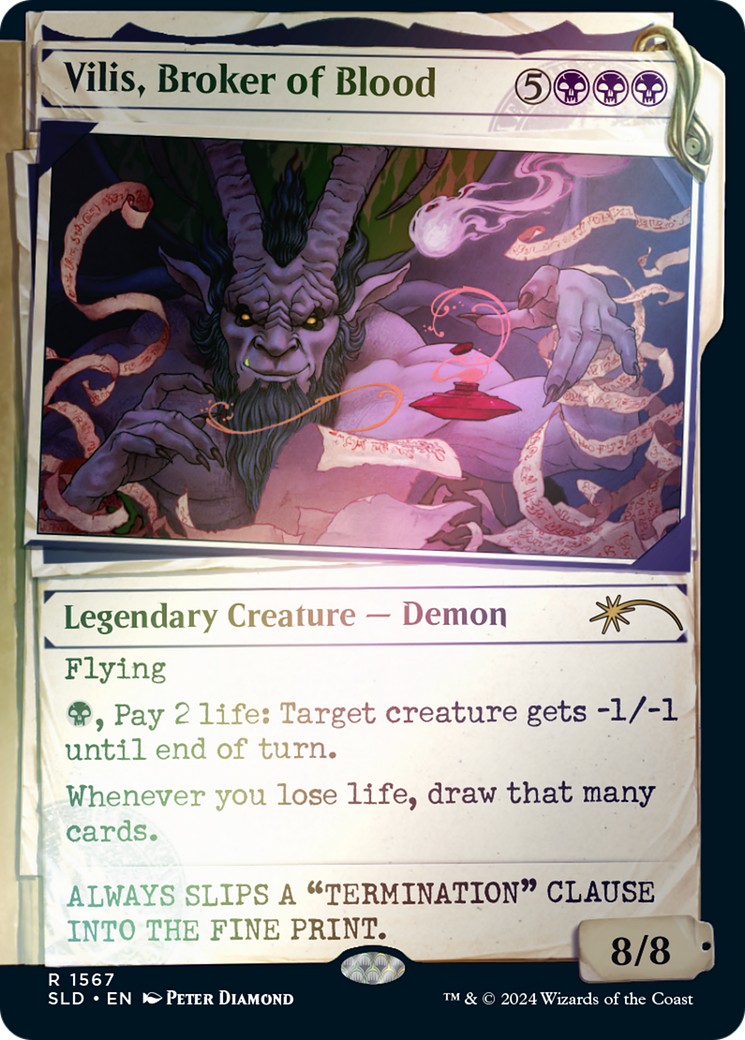 2024 Magic: The Gathering Secret Lair Drop 2024 Magic: The Gathering Secret Lair Drop #1567★ trading card