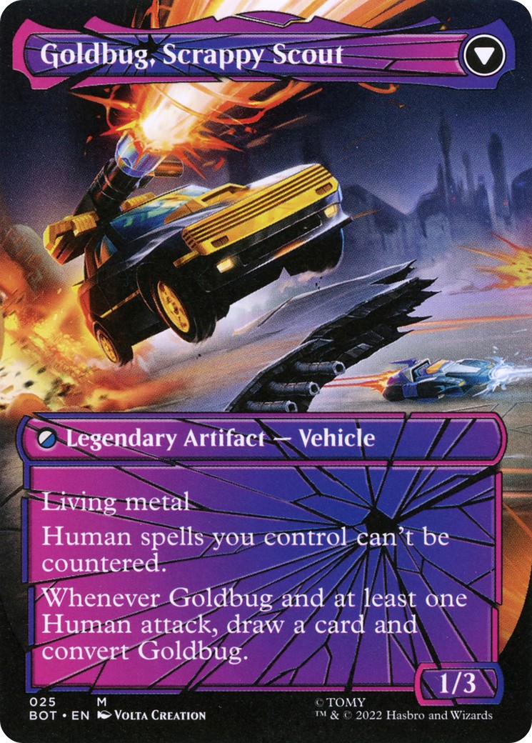 Goldbug, Humanity's Ally // Goldbug, Scrappy Scout thumbnail 2