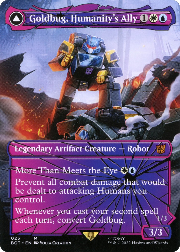 Goldbug, Humanity's Ally // Goldbug, Scrappy Scout - Image 1