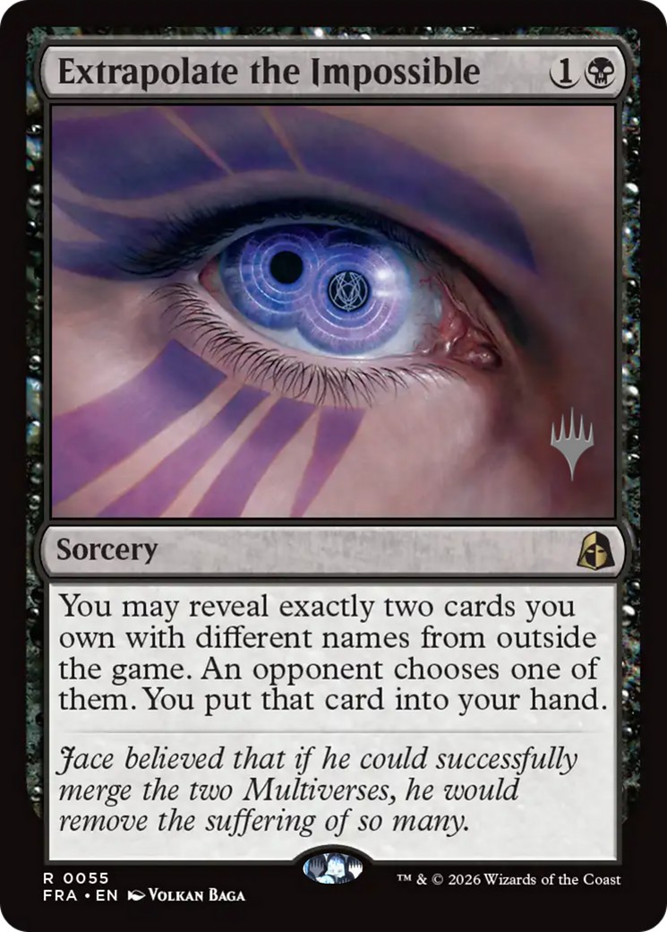 Extrapolate the Impossible (Rare · Normal · Promo)
