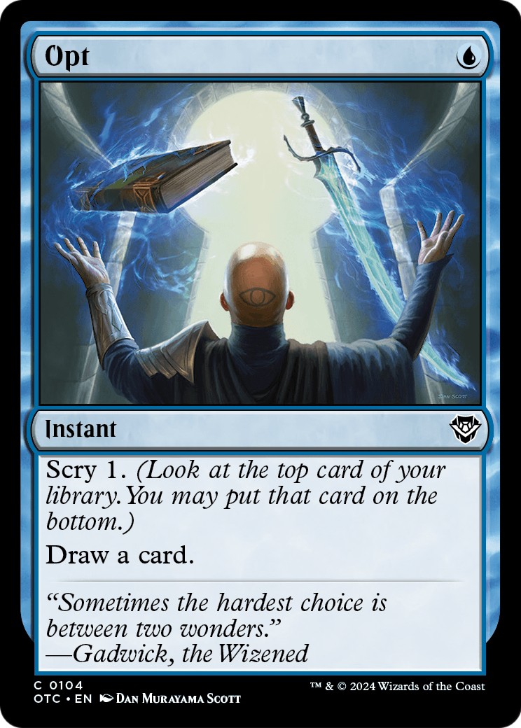 2024 Magic: The Gathering Outlaws of Thunder Junction 2024 Magic: The Gathering Outlaws of Thunder Junction #104 trading card