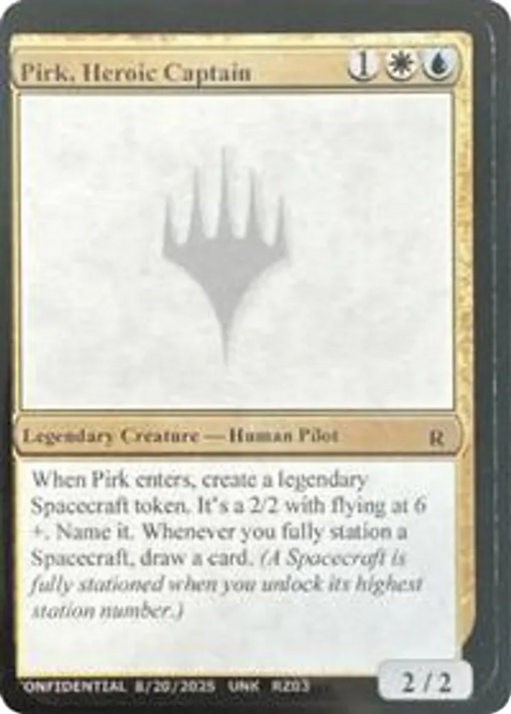 Pirk, Heroic Captain - Image 1