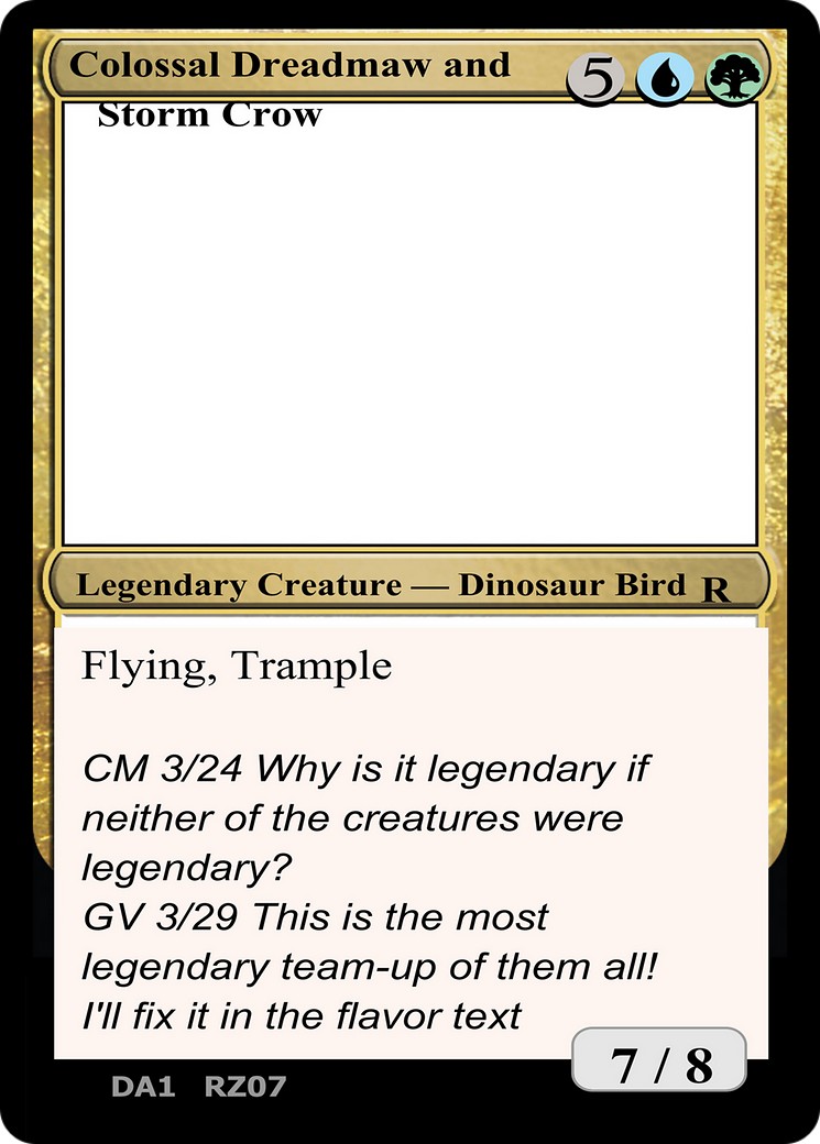 Colossal Dreadmaw and Storm Crow - Image 1
