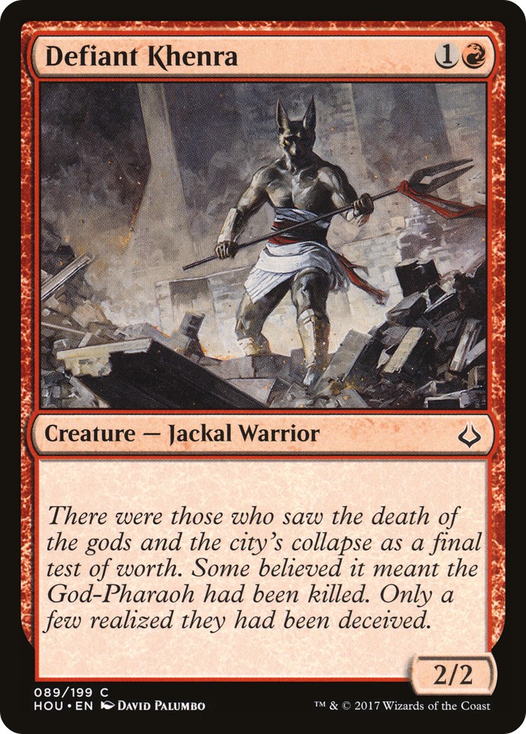 2017 Magic: The Gathering Hour of Devastation 2017 Magic: The Gathering Hour of Devastation #89 trading card