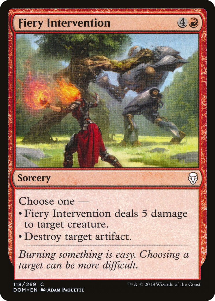Fiery Intervention - Image 1