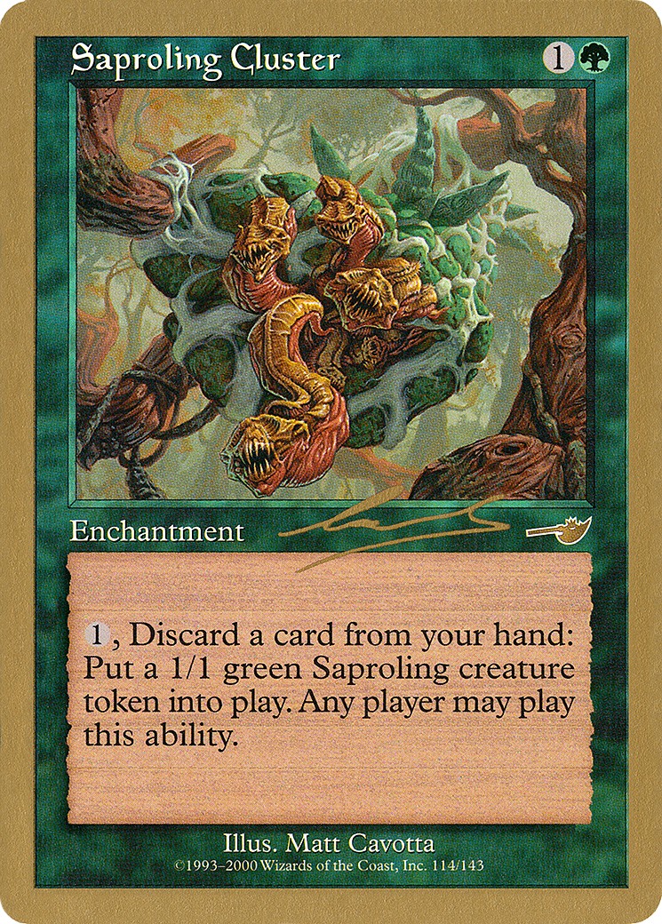 2000 Magic: The Gathering World Championship Decks 2000 Magic: The Gathering World Championship Decks #nl114 trading card