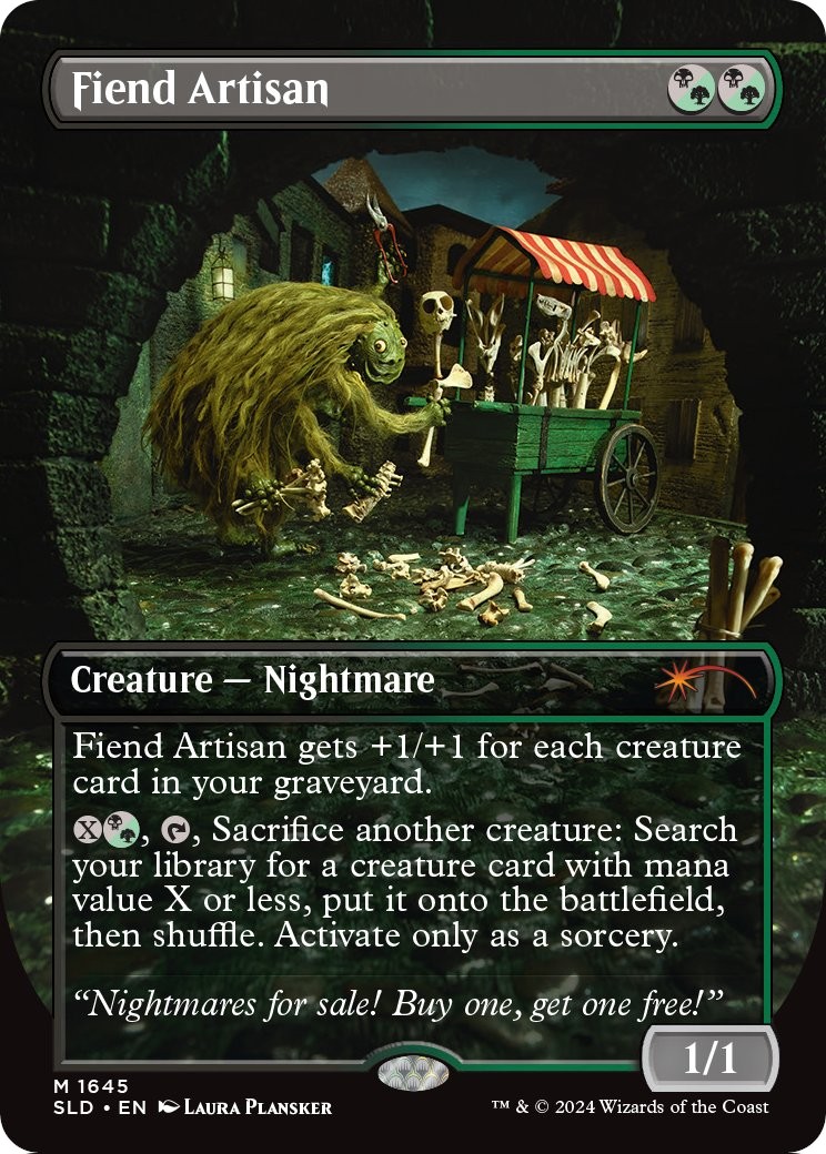 2024 Magic: The Gathering Secret Lair Drop 2024 Magic: The Gathering Secret Lair Drop #1645 trading card