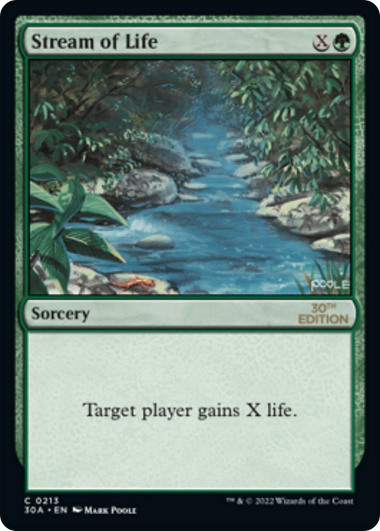 2022 Magic: The Gathering 30th Anniversary Edition 2022 Magic: The Gathering 30th Anniversary Edition #213 trading card