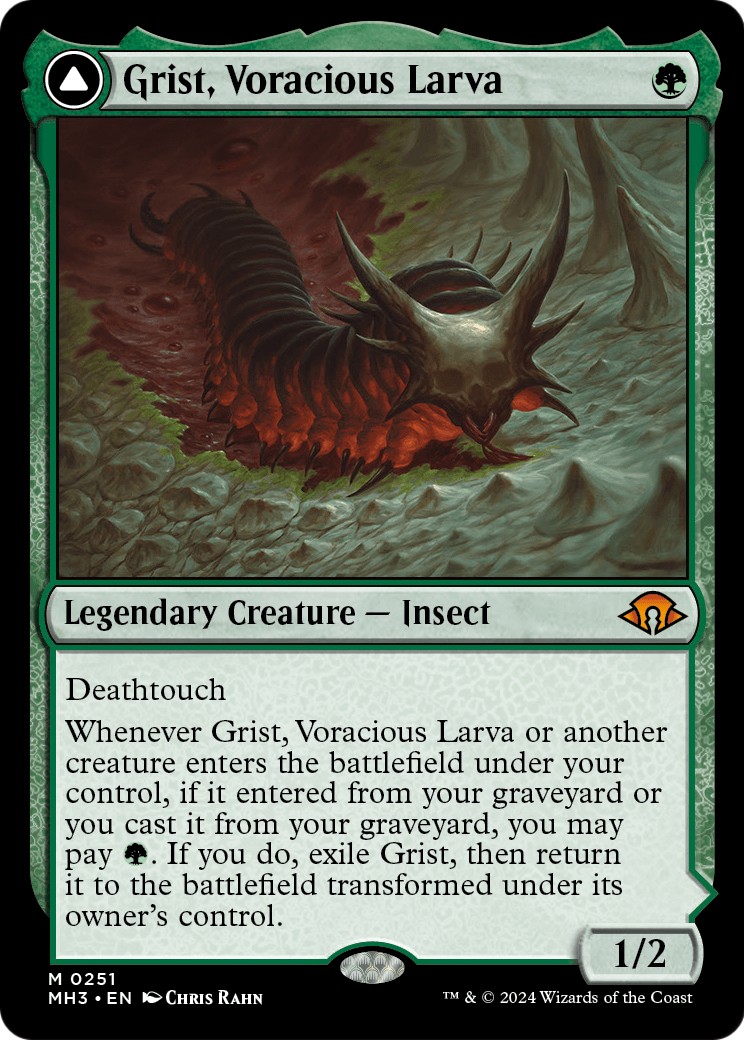 Grist, Voracious Larva // Grist, the Plague Swarm - Image 1