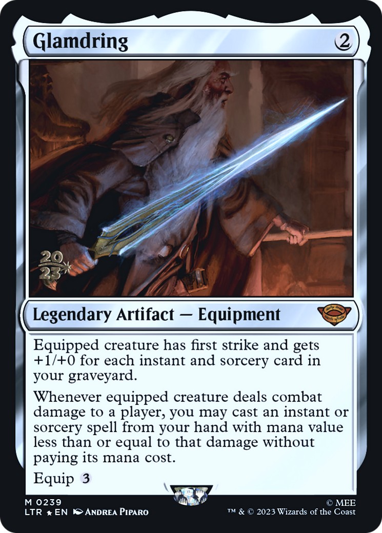 2023 Magic: The Gathering Tales of Middle-earth Promos 2023 Magic: The Gathering Tales of Middle-earth Promos #239s trading c