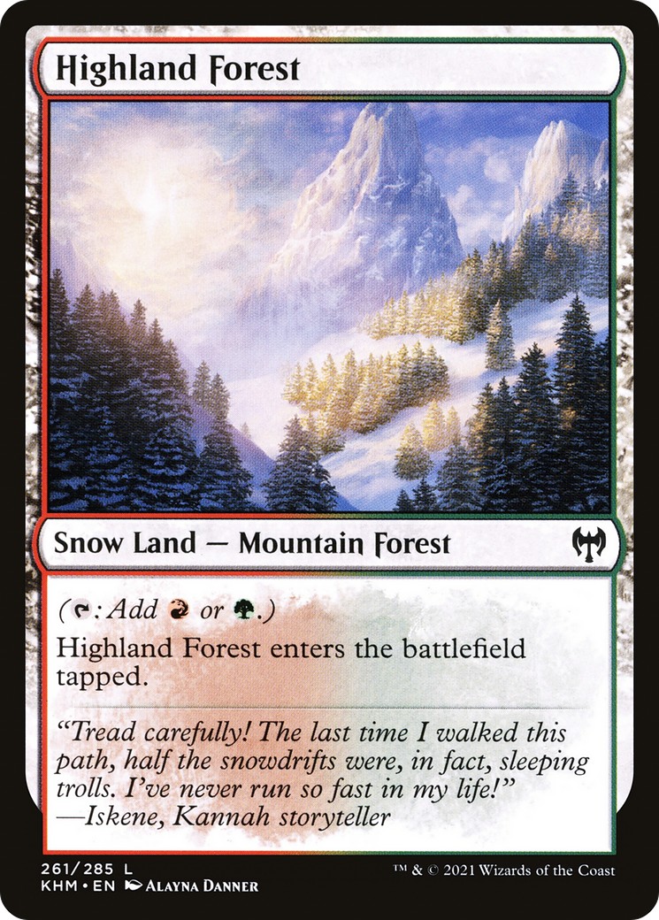 2021 Magic: The Gathering Kaldheim 2021 Magic: The Gathering Kaldheim #261 trading card