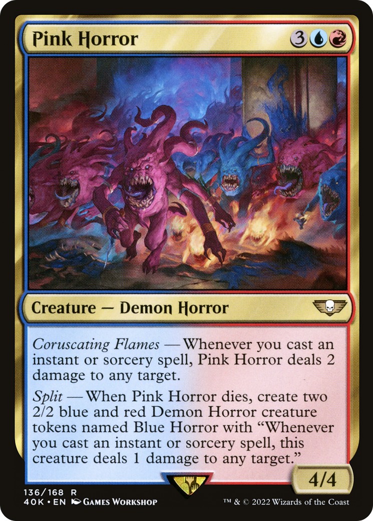 2022 Magic: The Gathering Warhammer 40,000 2022 Magic: The Gathering Warhammer 40,000 #136 trading card