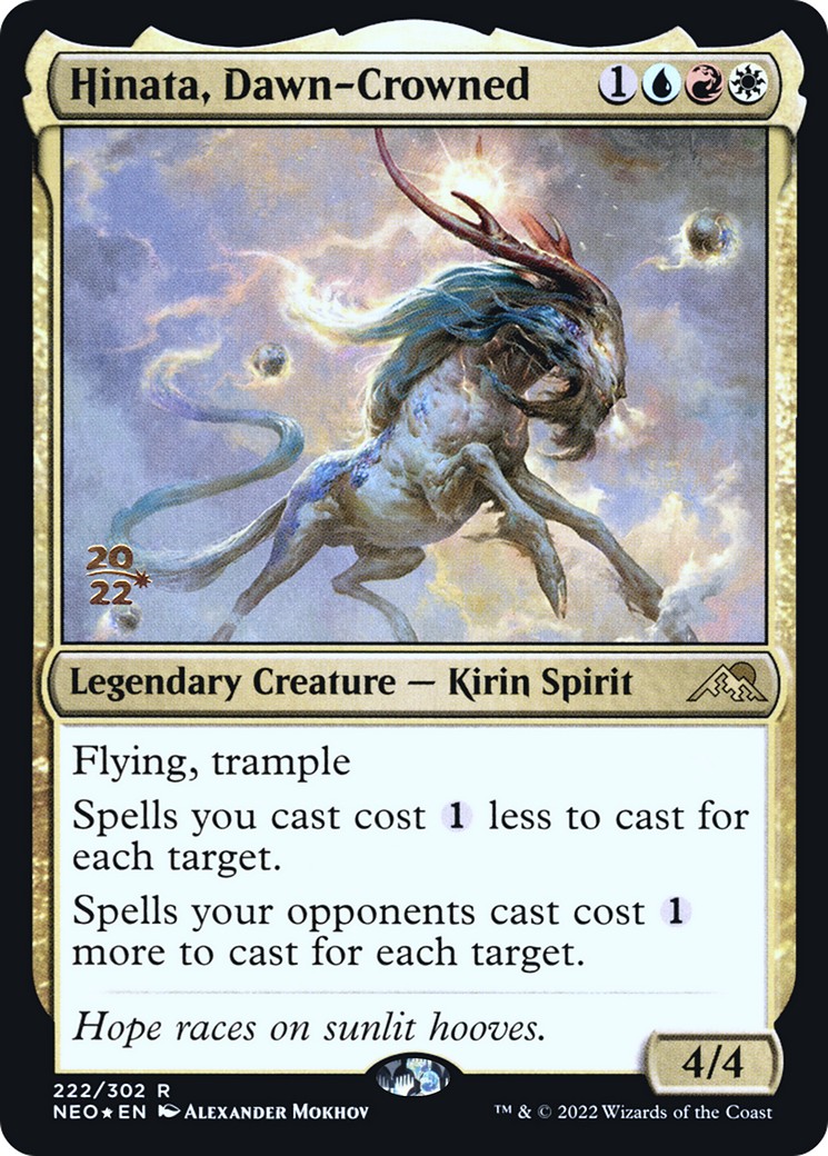 2022 Magic: The Gathering Kamigawa: Neon Dynasty Promos 2022 Magic: The Gathering Kamigawa: Neon Dynasty Promos #222s trading