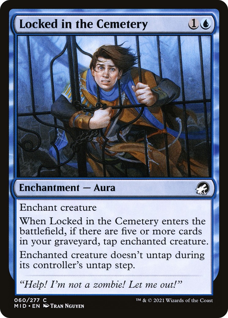 2021 Magic: The Gathering Innistrad: Midnight Hunt 2021 Magic: The Gathering Innistrad: Midnight Hunt #60 trading card