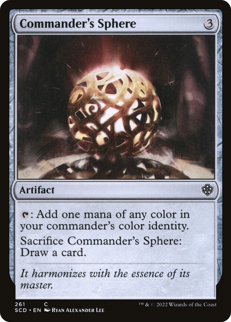 Commander's Sphere (Common · Normal) · 2022 · Starter Commander Decks